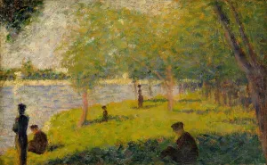 Seurat: Study for La Grande Jatte, by Georges Seurat