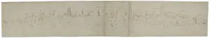 Antonis: Study for the left-hand Portion of a View of Bruges from SW