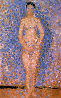 Seurat: Study for Les Poseuses (Models), by Georges Seurat