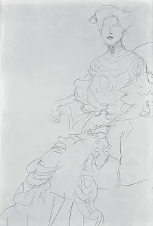Strobl: Study for the picture of Fritza Riedler
