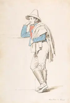 Martinus: Study of a Roman Coachman, early 19th century