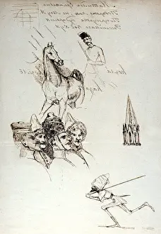 Archaeologist: Study of Russians Artist: Prosper Merimee