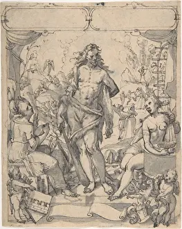 Virtue: Study for a Stained Glass Window, late 16th?early
