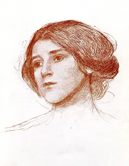 Waterhouse: Study of a woman