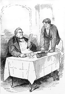 Obese: STUDYING PARIS MENU 1874