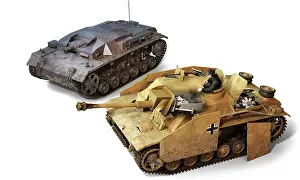 Destroyer: The StuG III Ausf. A/E, with a short barrel, and