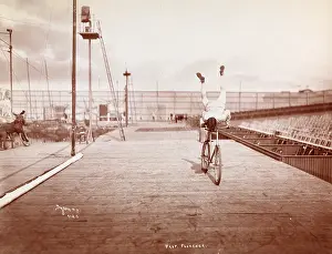 Bicyclist: Stunt cyclist