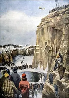 Napoleone: STUNT DIVE INTO LAKE