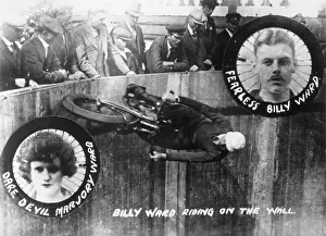 Barry Norman Collection: STUNT/WALL OF DEATH