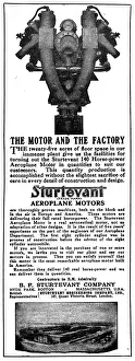 Sturtevant: Sturtevant Aeroplane Engines 1916