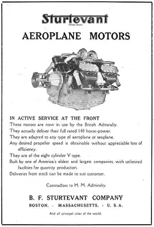 Sturtevant: Sturtevant Aeroplane Motors In Active Service At The Front
