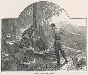 Explorations: Sturt's Explorations in Australia - At Depot Creek