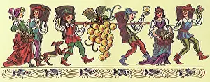 Stylized: Stylized Grape Pickers