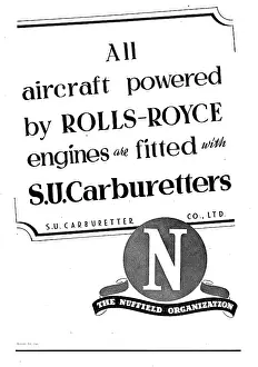 Carburetters: SU Aero Engine Carburetters