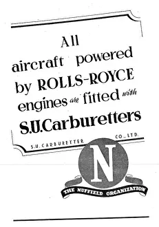 Carburetters: S.U.Aero Engine Carburetters