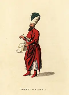 Regency Era: Subaltern officer of the Janissaries
