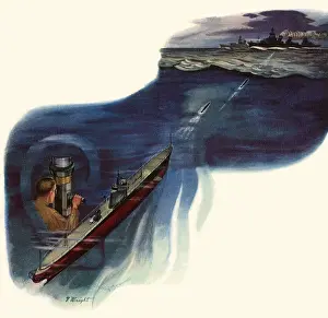 Willys: Submarine torpedos Ship
