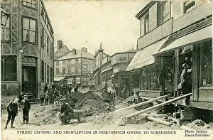 Northwich: Subsidance Work, Northwich, England