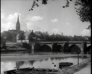 Substantial: A Substantial Stone Bridge Across a Large River