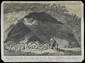 Greenough: Subterranean galleries in the Island of Milo
