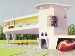 Rocketship: SUBURBAN HOME, ROCKET