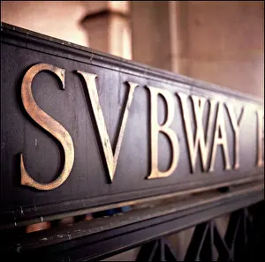 Subway: Subway sign New York