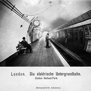 Subway: Subway station in London, 1903