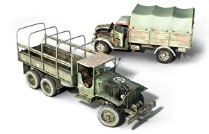 Trucks: Two of most succesful trucks used during WWII: