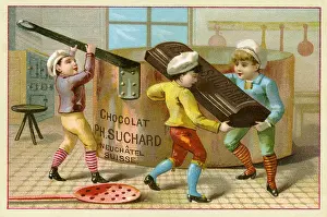 Neuchatel: Suchard advertising, advertising picture