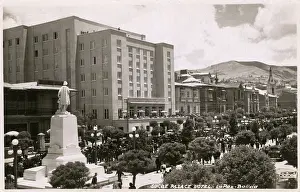 Plinth: Sucre Palace Hotel, La Paz, Bolivia, South America