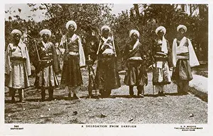 Darfur: Sudan - A delegation from Darfur