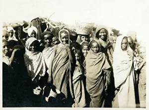 Nubian: Sudan - Group of Villagers