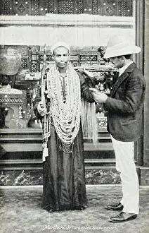 Curio: Sudanese curio seller