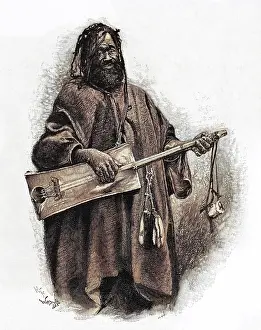 Soudan: Sudanese rebec player