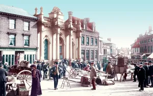 Sudbury: Sudbury, Market 1904