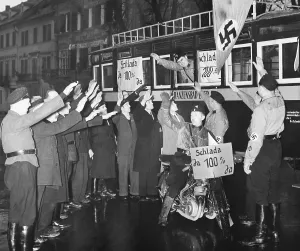 Campaigning: Sudeten German by-elections in Cheb, 1938