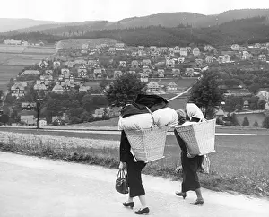 Possessions: Sudeten Germans fleeing, 1938