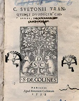 Suetonius: SUETONIUS, Gaius Suetonius Tranquillus (69 - after 122)