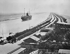 Ubersee: Suez Canal around 1912