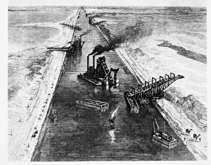 Dredging: Suez Canal - Egypt - Dredge