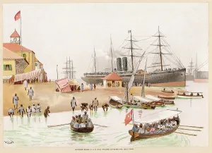 SUEZ CANAL AT PORT SAID