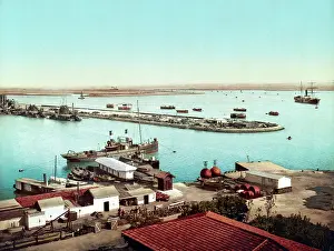 Suez: Suez Canal, Red Sea, 1905