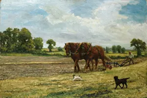 Mares: Suffolk Horses at Plough