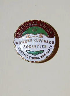 Nuwss: Suffrage Badge N.U.W.S.S