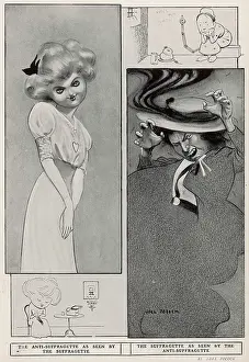 Demonic: The suffrage debate: two extreme portraits