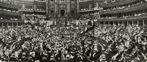 Nuwss: Suffrage demonstration Albert Hall 1908