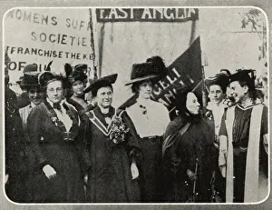 Liberties: Suffrage Demonstration N.U.W.S.S