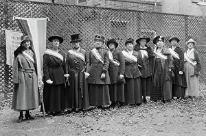 Picketing: Suffrage - Equality - Politics - Women