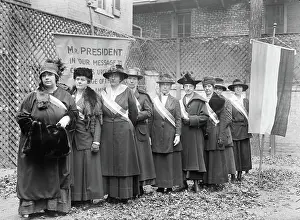 Picketing: Suffrage - Equality - Politics - Women