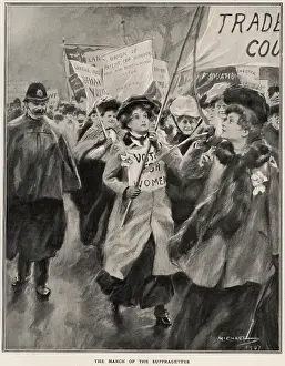 Nuwss: Suffrage Mud March N.U.W.S.S